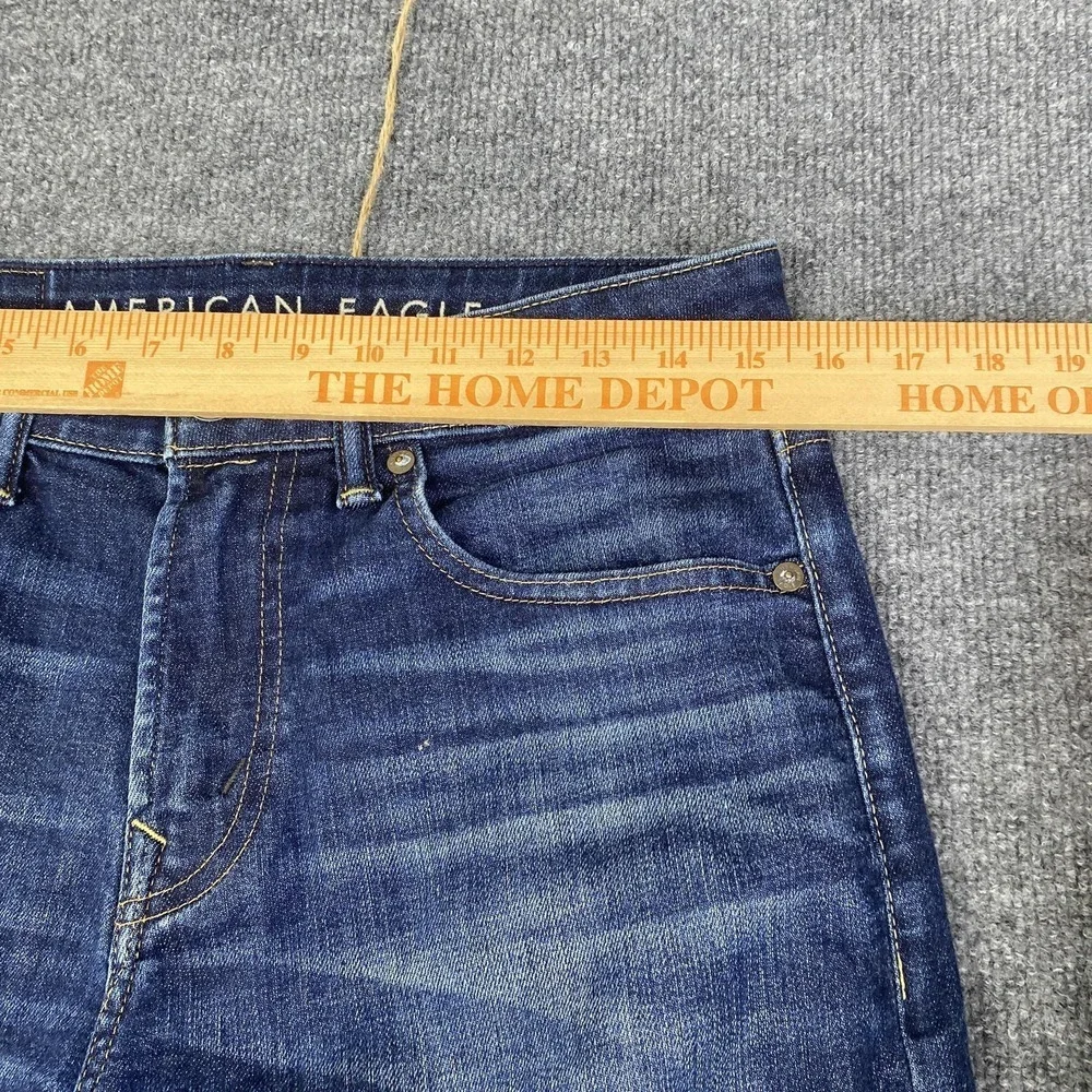 American Eagle Outfitters AirFlex+ Athletic Taper Jeans Mens 29x30 Blue